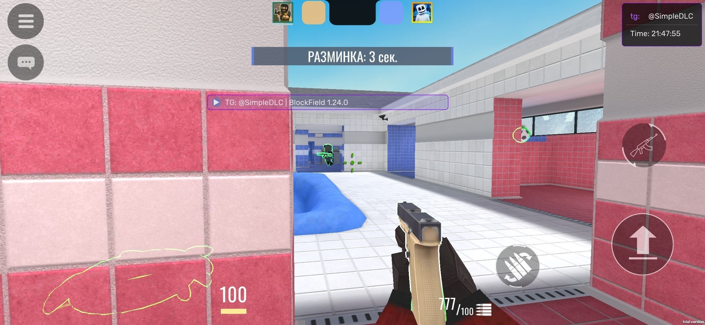 Скриншот 1 игры BlockField