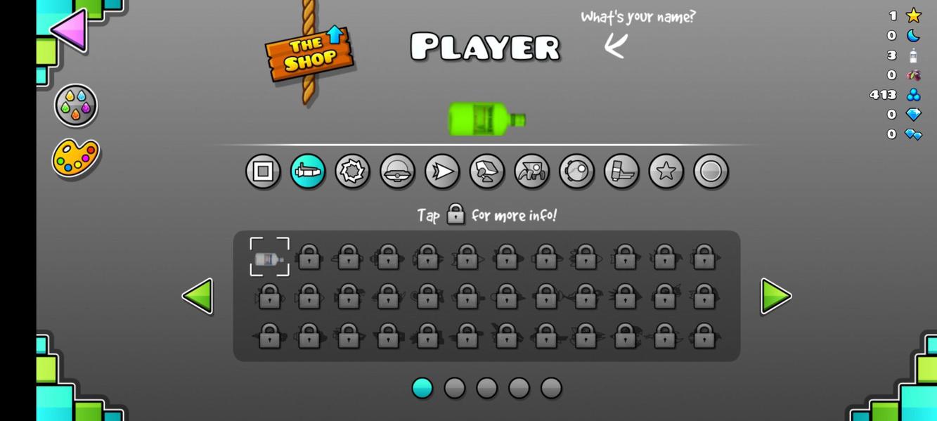 Скриншот 2 игры Geometry Dash (BurmalDash)