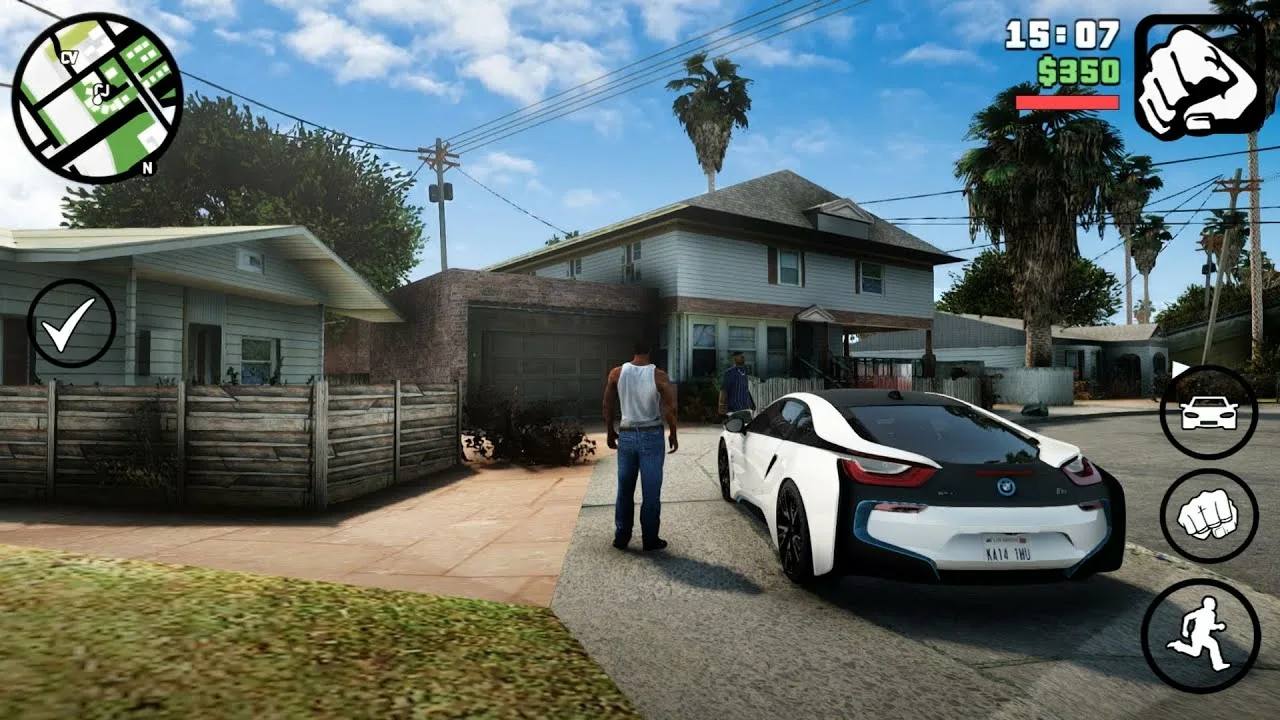 Скриншот 1 игры GTA SA Definitive Edition